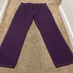Dickies Purple Carpenter Pants Size 36x32 Straight Leg